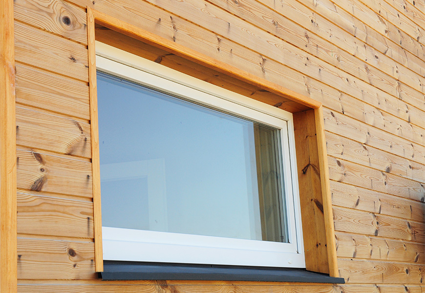 Одностворчатое окно для бани